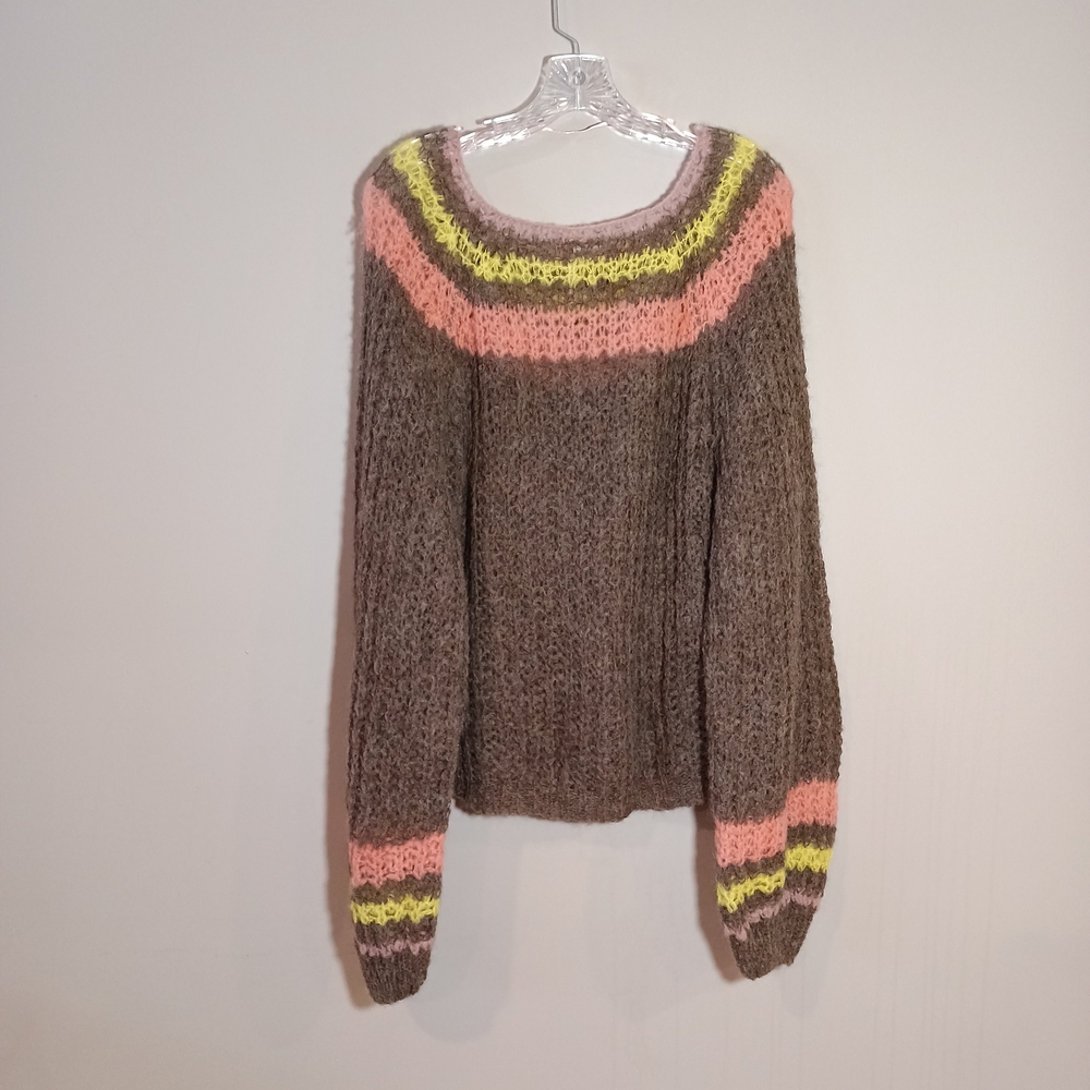 Free People Reach for the Stars Sweater Size M Alpca Blend - Picture 3 of 7